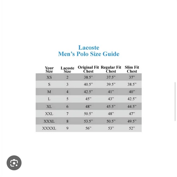 Mens Lacoste black polo shirt size 7(XXL) - Picture 8 of 8